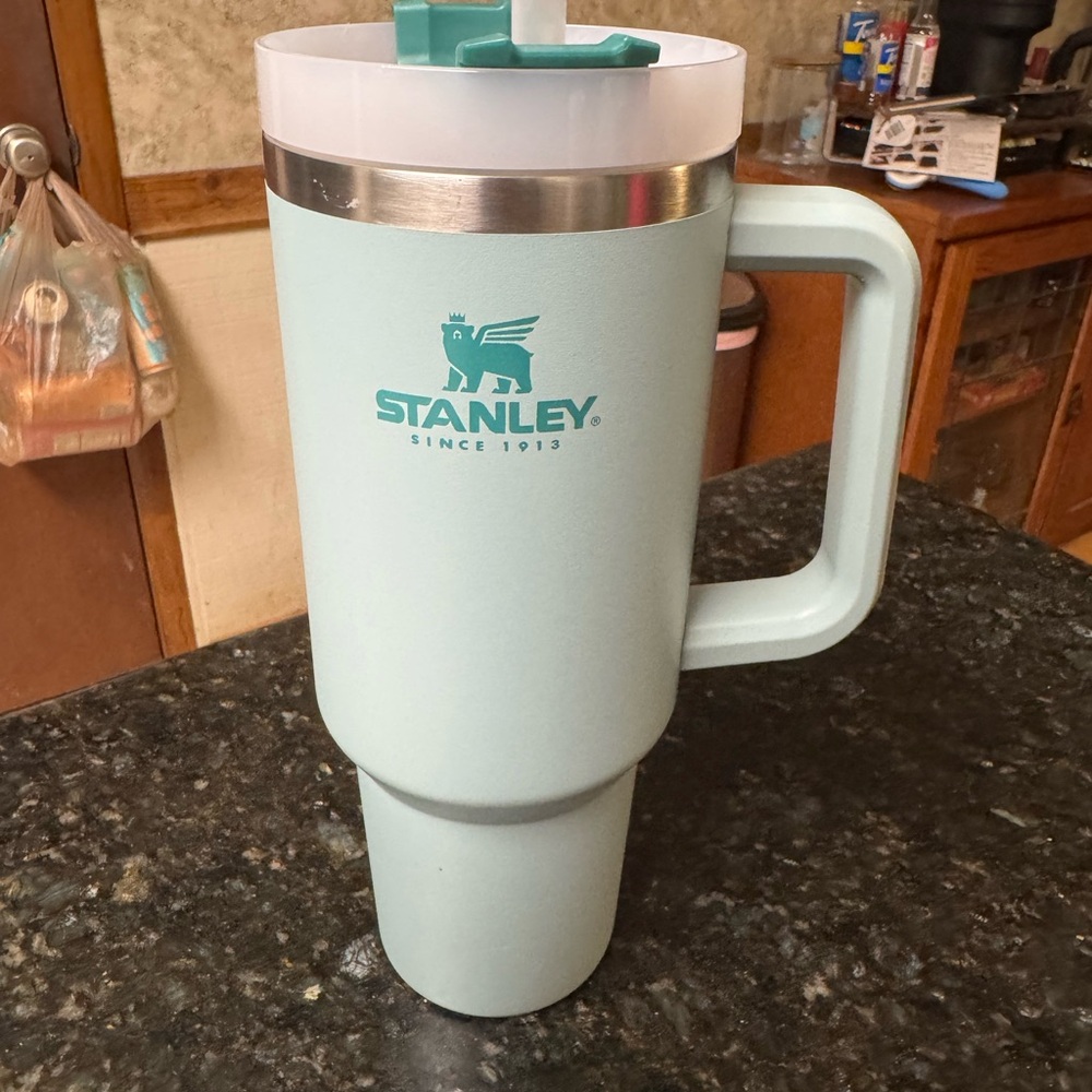 Stanley Mint Green Travel Mug
